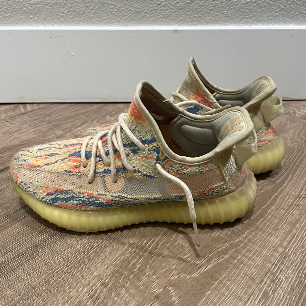 Adidas Yeezy Boost 350 V2 Mens Size 7 MX Oat Yellow Primeknit Sneakers GW3773